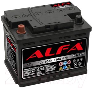 Автомобильный аккумулятор ALFA battery Hybrid L / AL 60.1