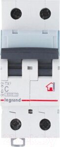 Выключатель автоматический Legrand TX3 2P C 40A 10kA 2M / 403934