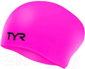 Шапочка для плавания TYR Long Hair Wrinkle-Free Silicone Cap / LCSL/693