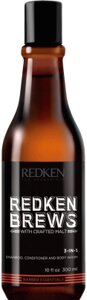 Шампунь-кондиционер для волос Redken Brews 3в1