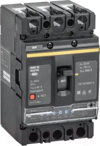 Выключатель автоматический IEK ВА 88- 32 3п 125А 35кА С / SVA11-3-0125-02