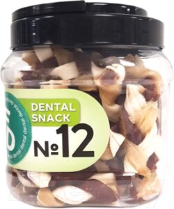 Лакомство для собак For Dogs Dental Snack Рецепт № 12 Super Twist для очистки зубов / TUZ534