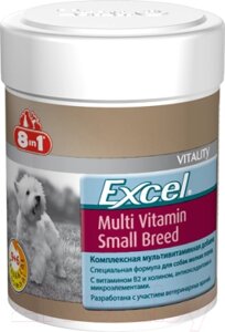 Кормовая добавка для животных 8in1 Exsel Multi VitaminSmallBreed / 109372/660471