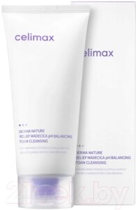 Пенка для умывания Celimax Relief Madecica pH Balancing Foam Cleansing