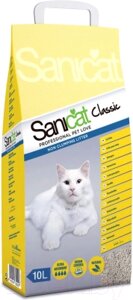 Наполнитель для туалета Sanicat Classic Professional