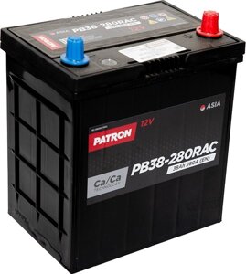 Автомобильный аккумулятор Patron Asia PB38-280RAC