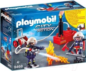 Конструктор Playmobil Пожарные с водяным насосом / 9468