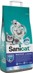 Наполнитель для туалета Sanicat Clumping Multicat