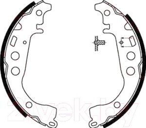 Тормозные колодки TRW GS8673