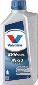 Моторное масло Valvoline SynPower FE 0W20 / 872583