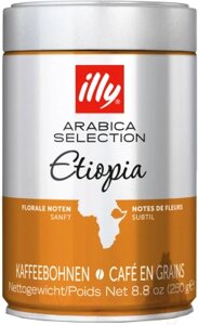 Кофе в зернах illy Арабика селекшн Эфиопия