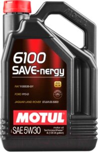 Моторное масло Motul 6100 Save-nergy 5W30 / 109378