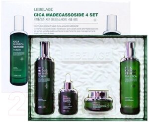 Набор косметики для лица Lebelage Cica Madecassoside 4 Set