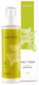 Лосьон для лица Deoproce Real Fresh Vegan Relief Lotion