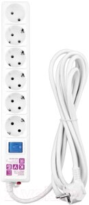 Сетевой фильтр Power Cube SPG (5+1)-16B-3М