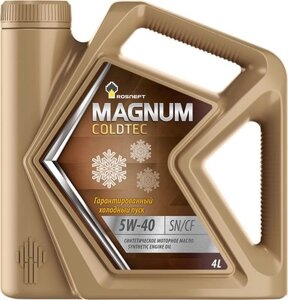 Моторное масло Роснефть Magnum Coldtec 5W40