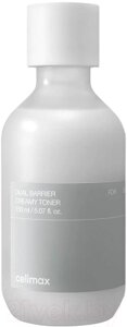 Тонер для лица Celimax Dual Barrier Creamy Toner Увлажняющий