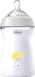 Бутылочка для кормления Chicco Natural Feeling силиконовая соска с флексорами / 00081335300000