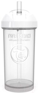 Поильник Twistshake Straw Cup с трубочкой 78592