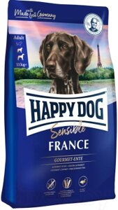 Сухой корм для собак Happy Dog Sensible France утка, картофель / 60554