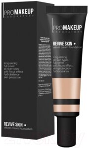 Тональный крем PROMAKEUP Revive Skin с бархатным покрытием тон 204