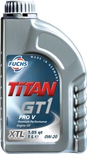 Моторное масло Fuchs Titan GT1 PRO V 0W20 / 600998417