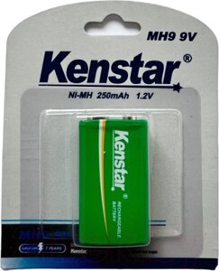 Аккумулятор Kenstar MH9/Крона Ni-Mh 250 mAh BL-1 / KS-MH9-250-BL1