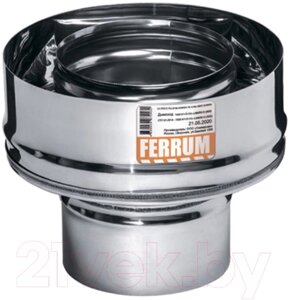 Переходник для дымохода Ferrum 304/0.8мм Ф150x210 / f3729