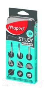 Готовальня Maped Study Set Metal Box / 019409