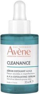 Сыворотка для лица Avene Cleanance AHA Exfoliating Serum Для жирной кожи