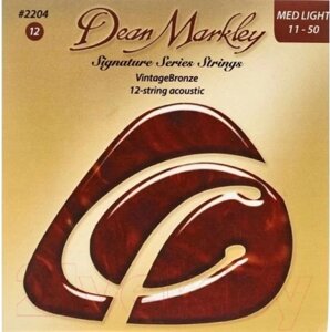 Струны для акустической гитары Dean Markley DM2204