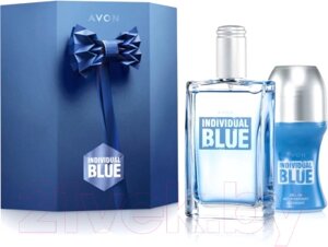 Парфюмерный набор Avon Individual Blue Туалетная вода 50мл+Дезодорант шариковый 50мл