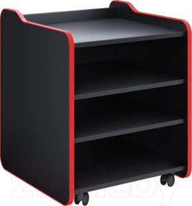 Тумба Vmmgame Case 50 Lite Black Red / CS-2BKRD-LT