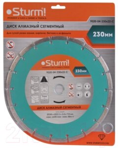 Отрезной диск алмазный Sturm! 9020-04-230x22-C