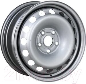 Штампованный диск Trebl 8667T 16x6.5" 5x112мм DIA 57.1мм ET 46мм Silver