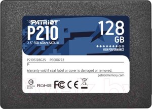 SSD диск Patriot P210 128GB (P210S128G25)