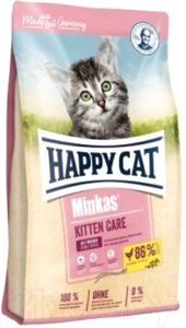 Сухой корм для кошек Happy Cat Minkas Kitten Care Geflugel / 70406