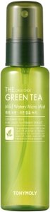 Спрей для лица Tony Moly The Chok Chok Green Tea Mild Watery Micro Mist Увлажняющий