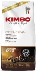 Кофе в зернах Kimbo Extra Cream / 014003