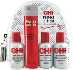 Набор косметики для волос CHI Protect & Hold Travel Kit