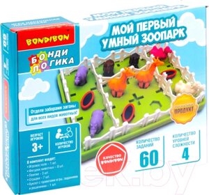 Настольная игра Bondibon БондиЛогика Мой первый умный зоопарк / ВВ6112