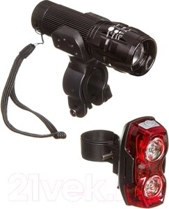 Набор фонарей для велосипеда STG FL1203 TL5424 / Х88376