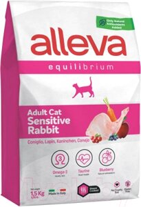 Сухой корм для кошек Alleva Эквилибриум Сенситив с кроликом взрослых кошек / P61044