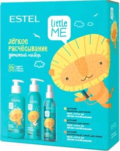 Набор косметики детской Estel Little Me Легкое расчесывание Шампунь+Бальзам+Спрей