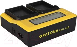 Зарядное устройство для аккумулятора для камеры Patona Dual LCD USB 7624
