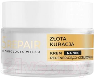 Крем для лица AA Age Technology 5 Repair Golden Treatment Ночной Регенерация 60+