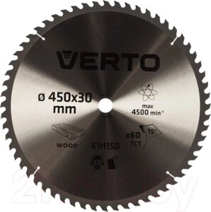 Пильный диск Verto 61H150