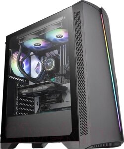 Корпус для компьютера Thermaltake H350 TG RGB / CA-1R9-00M1WN-00