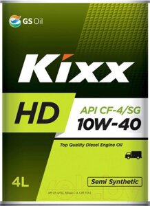 Моторное масло Kixx HD CG-4 10W40 / L525544TE1