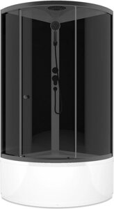 Душевая кабина Domani-Spa Simple 99 High 90x90 / DS01Sm99HBT00. Gt-V1.2-Black